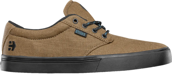 Etnies Jameson 2 Eco Brown Black Gum – eco-vriendelijke low-top skateschoen in bruin/zwart met gumzool