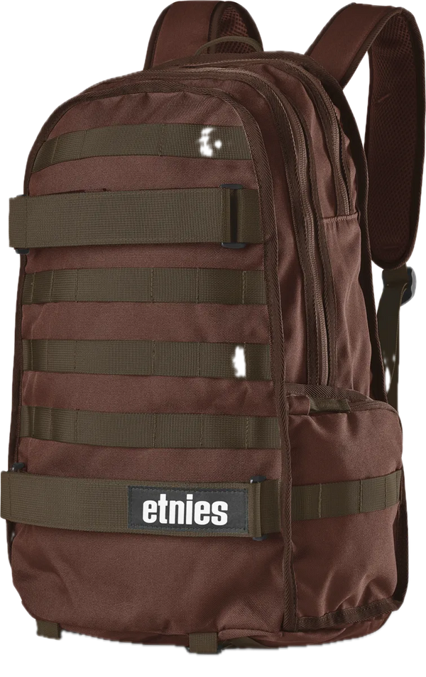 Etnies Marana Backpack Rust – stevige roestbruine rugzak met laptopvak en skate straps