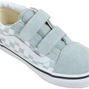 Vans Old Skool Velcro Checkerboard Grey 4 tm 8 jaar