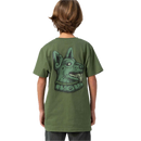 Santa Cruz Youth Winkowski Dog T-Shirt met Winkowski Dog-graphic op borst en rug