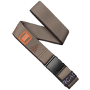 Arcade Belts Carto Slim Dunes Oat – slim fit stretchriem in zandkleur met verstelbare kliksluiting