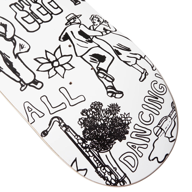 Skateboard Café Gaurab Sketches Deck C2 Shape – skateboard deck met Gaurab Thakali artwork en C2 shape