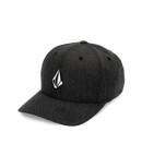 Volcom Full Stone Heather Flexfit Cap Charcoal Heather