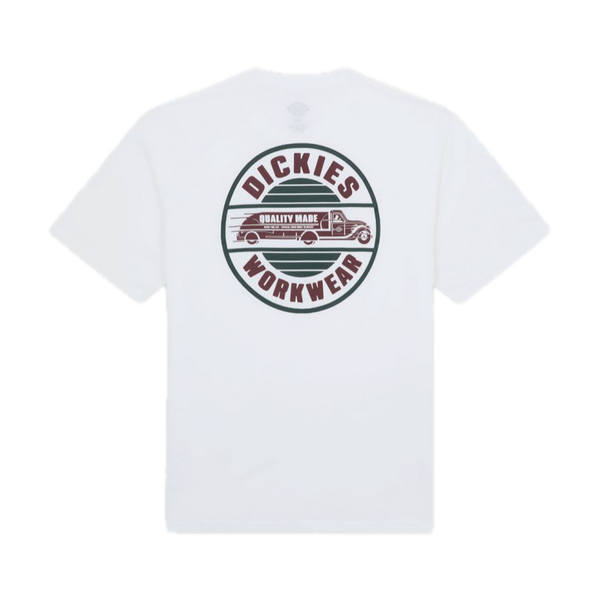 Dickies Circle Tee – basic T-shirt van katoen met regular fit en grote Dickies Circle-logo print op de borst