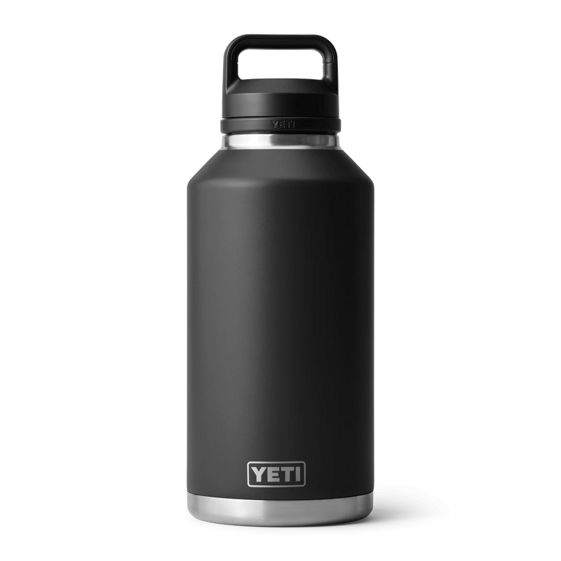 Yeti Rambler 64 Oz Chug Bottle 1,9 L – dubbelwandige roestvrijstalen drinkfles met Chug Cap, 1,9 liter inhoud, geïsoleerd en vaatwasserbestendig