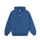 Polar Skate Co Default Hoodie Space Blue – hoodie van zware katoenmix met geborduurd Polar-logo op de borst in Space Blue kleur.