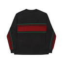 Hélas Clint LS Tee Black – zwarte longsleeve van katoen met Clint graphic op borst en rug