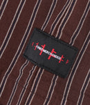 Koop de Former Reynolds Stripe SS Shirt Brown veilig en snel bij Revert 95 online of kom hem checken in de winkel in Haarlem.