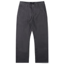 Former Crux Pant Grey – straight-fit trousers in Grey met minimalistische Former-stijl