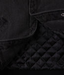 Former AG Denim Varsity Jacket Black