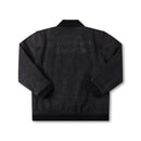 Former AG Denim Varsity Jacket Black – premium denim varsity jacket met subtiele AG-branding