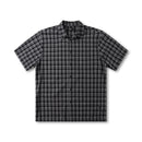 Former Vivian Praise Check SS Shirt Black – short-sleeve check shirt met Former Praise details
