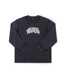 Former Praise LS-Shirt Washed Black – heavyweight longsleeve met washed finish en Praise ruggraphic