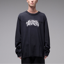 Former Praise LS-Shirt Washed Black – heavyweight longsleeve met washed finish en Praise ruggraphic