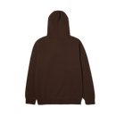 HUF H Star P/O Hoodie zwart fleece hoodie met H-logo en sterprint