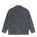 Polar Skate Co Ezra Jacket Blueish Grey Cord – corduroy overshirt met knoopsluiting, drie zakken en geweven Polar-label in Blueish Grey kleur.