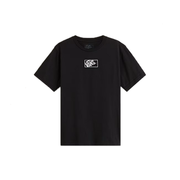 Vans Blocked Box SS Tee Kids Black – zwart kinder T-shirt met korte mouwen en Vans Box-logo op de borst