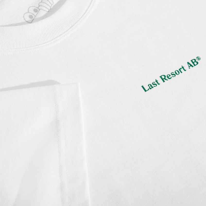 Koop de Last resort Ab Atlas Monogram SS Tee White Green veilig en snel bij Revert 95 online of kom hem passen in de winkel in Haarlem.