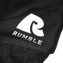 Rumble Helmet Backpack Black – zwarte polyester rugzak met helm-vak en verstelbare schouderbanden