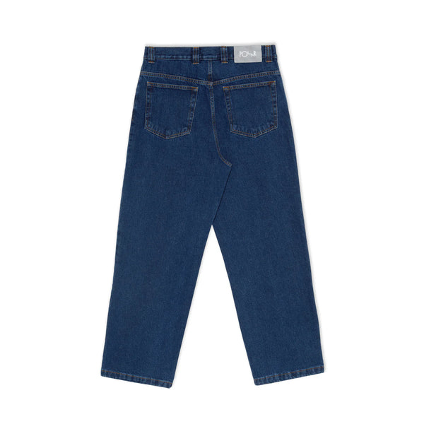 De 93! Pants Dark Blue zijn kwalitatieve en comfortabele broeken van Polar, gemaakt van extra stevig denim en gemaakt om lang mee te gaan.