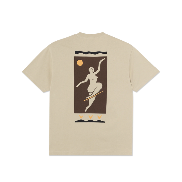 Polar Skate Co No Complies Forever Tee – T-shirt van 100% katoen met No Complies Forever-graphic op borst en rug