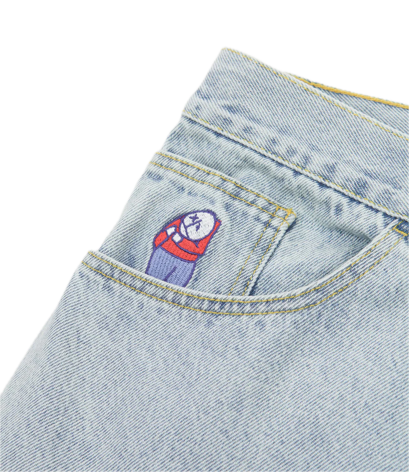 Bestel de Polar Big Boy Jeans Light Blue snel, veilig en gemakkelijk bij Revert 95. Check onze website voor de gehele Polar collectie.