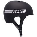 Pro-Tec Helmet Old School Low Pro Asia Matte Black – skatehelm met lage pasvorm, Asia Fit en matte afwerking voor optimale bescherming