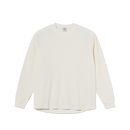 Polar Skate Co Dylan LS Tee Waffle Ivory