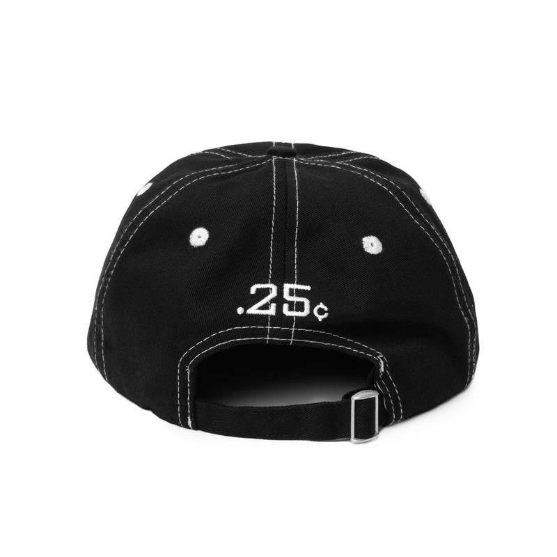 Quarter Snacks Arch Cap Black