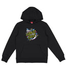 Youth Shark Dot Front Santa Cruz Youth Hood