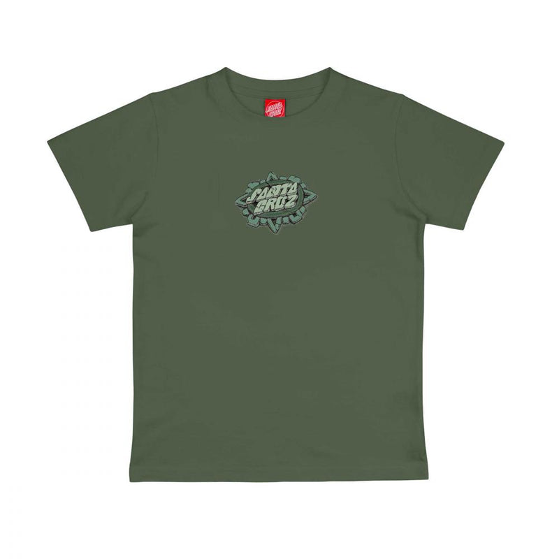 Santa Cruz Youth Winkowski Dog T-Shirt met Winkowski Dog-graphic op borst en rug