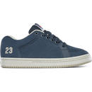 Etnies Sal 23 Indigo skateschoen in donkerblauw suède met stevige cupsole.