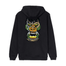 Santa Cruz Winkowski Big Foot Hood – zwarte hoodie met Big Foot-graphic van Erick Winkowski en Santa Cruz-logo op de borst