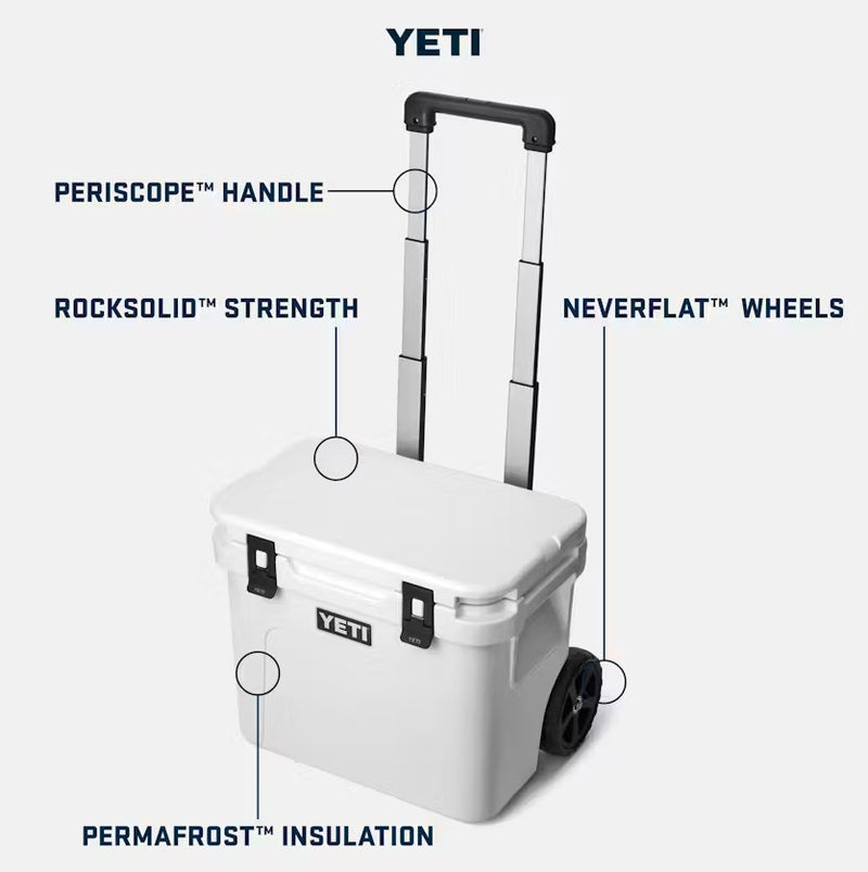 YETI Roadie 32 draagbare koelbox met FatWall isolatie in navy uitvoering