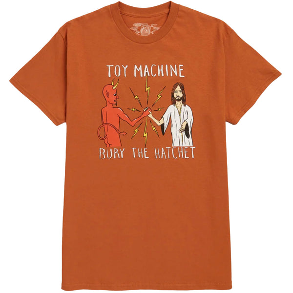 Bestel de Toy Machine Bury The Hatchet T-shirt Ocher snel, gemakkelijk en veilig bij Revert 95. Check onze website voor de gehele Toy Machine collectie of kom gezellig langs bij onze winkel in Haarlem.