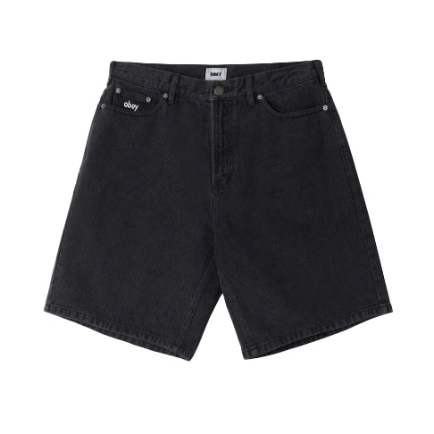 Bestel de Obey Bigwig baggy denim short Faded black snel, gemakkelijk en veilig bij Revert 95. Check onze website voor de gehele Obey collectie of kom gezellig langs bij onze winkel in Haarlem.