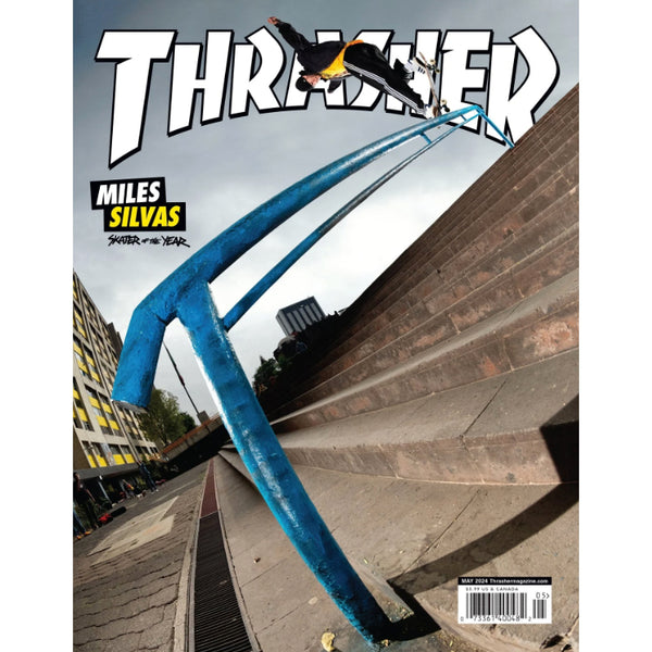 Bestel de Thrasher Magazine Mei 2024 Issue 526 snel, gemakkelijk en veilig bij Revert 95. Check onze website voor de gehele Thrasher collectie of kom gezellig langs bij onze winkel in Haarlem.