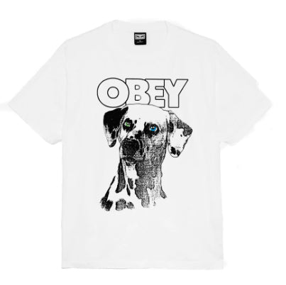 Bestel de Obey dalmation tee snel, gemakkelijk en veilig bij Revert 95. Check onze website voor de gehele Obey collectie of kom gezellig langs bij onze winkel in Haarlem.