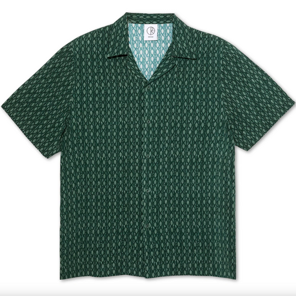 Polar Skate Co Tony Shirt Snake – relaxed fit overhemd met all-over slangenprint in viscoseblend