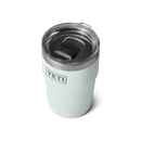 YETI Rambler 16 Oz Stackable Cup MS Ridgeline geïsoleerde RVS beker 473 ml met MagSlider deksel en stapelbaar ontwerp