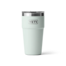 YETI Rambler 20 Oz Stackable Cup Ridgeline geïsoleerde RVS beker 591 ml met deksel en stapelbaar ontwerp