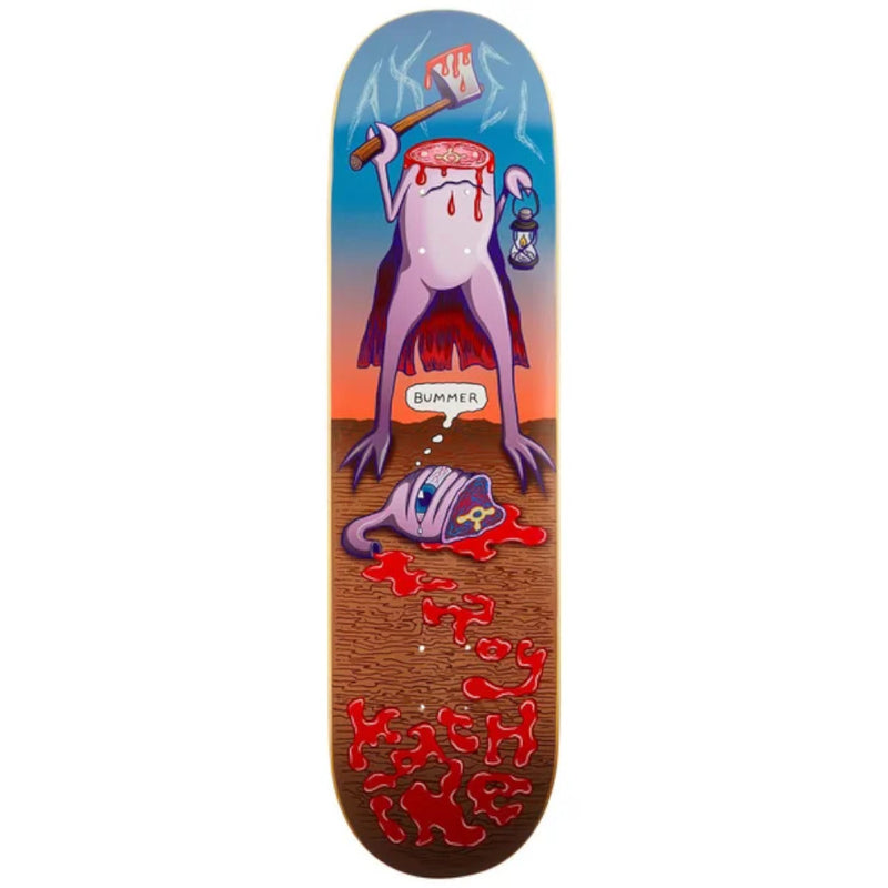 Koop het Toy Machine Axel Bummer Deck Blue veilig en snel bij Revert 95 online of in de winkel.