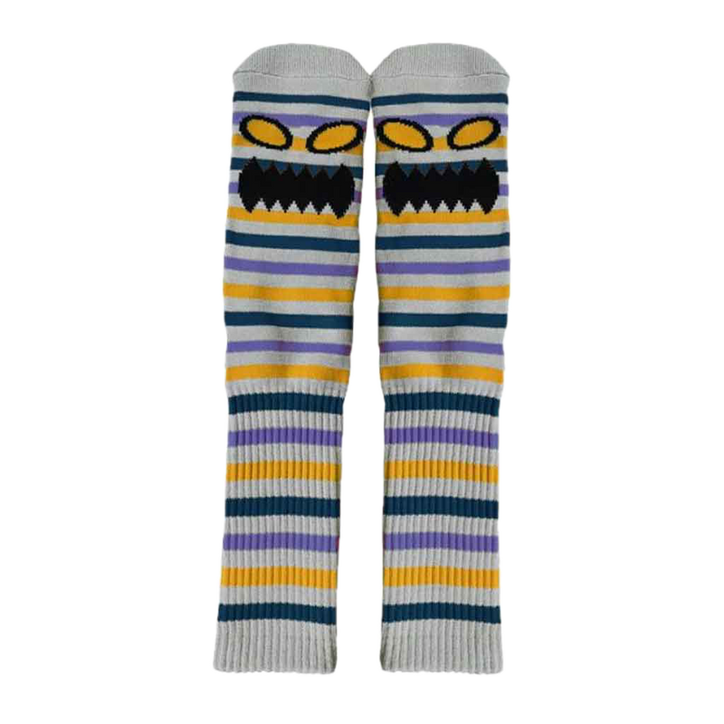 Toy Machine Monster Face Mini Stripes Crew Socks