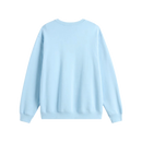 Vans Left Chest II Loose Crew Cloud Blue – lichtblauwe crewneck sweater met loose fit en subtiel Vans-logo