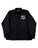 Thrasher x Spitfire Thrash and Burn Coach Jacket – waterafstotend coach jacket met Thrash and Burn graphic
