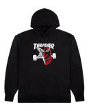 Thrasher x Spitfire Thrash and Burn Hooded Sweater – collab hoodie met bold Thrash and Burn graphic