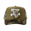 Thrasher x Spitfire Thrash and Burn Trucker Hat – trucker cap met Thrash and Burn patch en mesh back