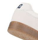 DC Shoes Manteca 4 Off White Navy skate schoen met suède upper en cupsole zool