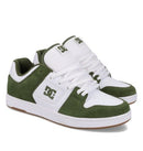 DC Shoes Manteca 4 Olive White skate schoen met suède upper en cupsole zool