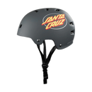 Bullet x Santa Cruz Helmet Oval Dot – skatehelm met Santa Cruz Oval Dot logo, ABS-buitenschaal en EPS-schuim